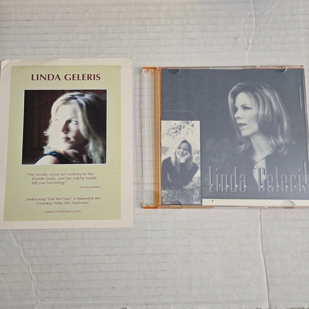 Vintage‎ Linda Geleris Sing The Word CD R 2004 Rare Indie Folk Pop Demo